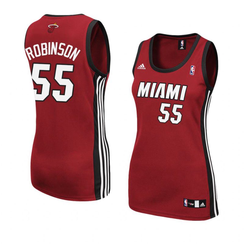 women's duncan robinson red hardwood classics jersey